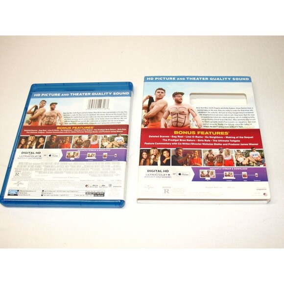 Neighbors 2 (Blu-ray DVD Digital HD, 2016) w/ Cardboard Sleeve Multi Languages - Picture 2 of 3